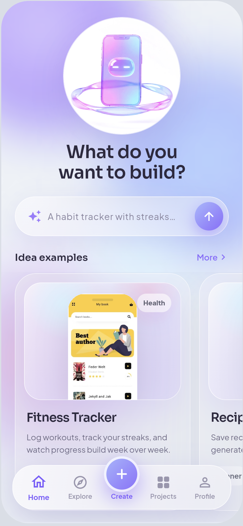 Build tab